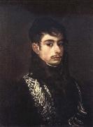 Francisco Goya An Officer Germany oil painting artist